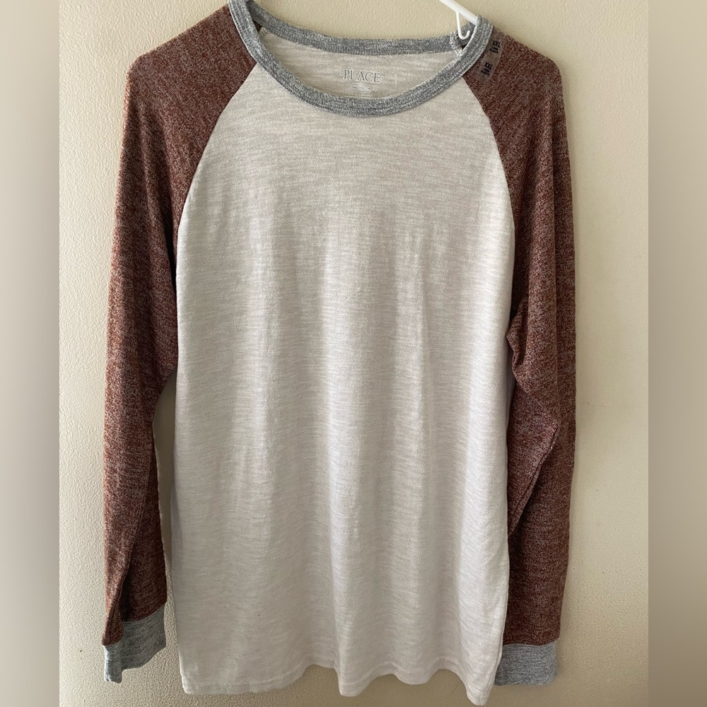 Place Scoop Neck Long Sleeve Size XXL -16 Boys Shirt
